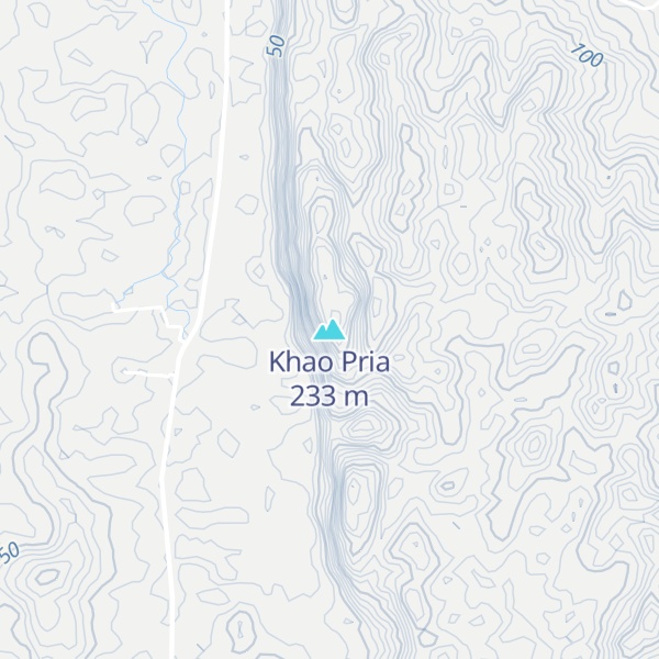 Map of Khao Pria
