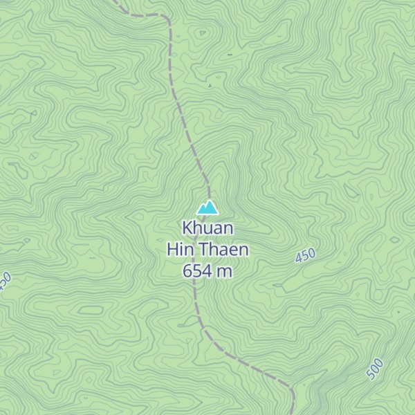 Map of Khuan Hin Thaen