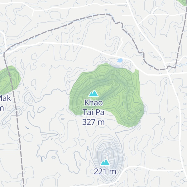 Map of Khao Tai Pa