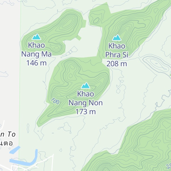 Map of Khao Nang Non