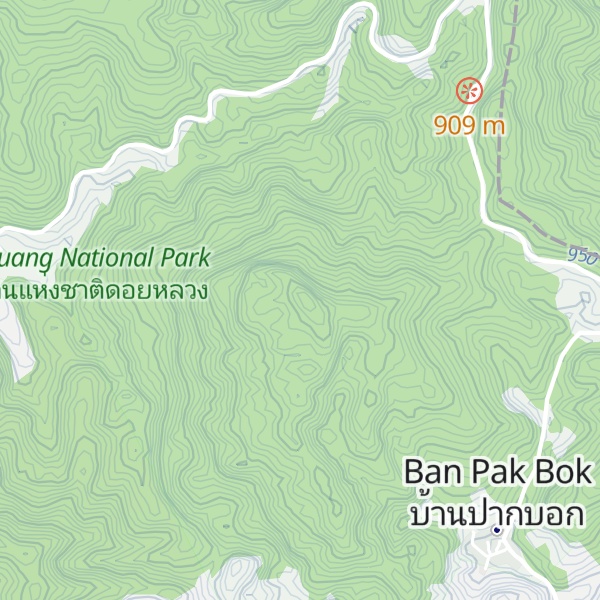 Map of Doi Pha Mae Chok