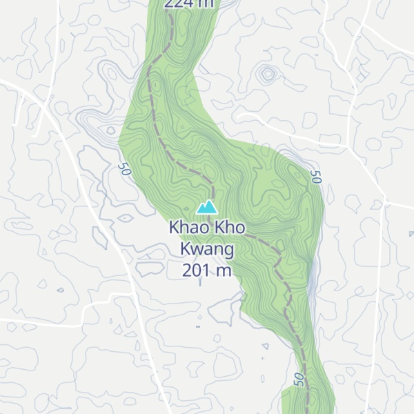 Map of Khao Kho Kwang
