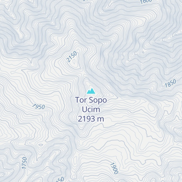 Map of Tor Sopo Ucim