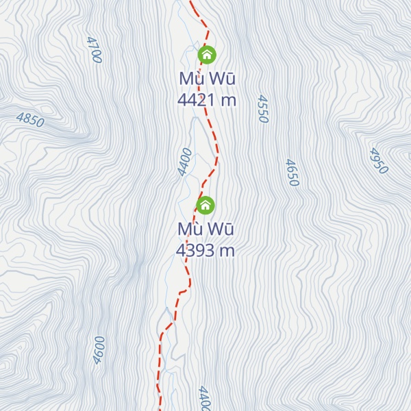 Map of Mù Wū
