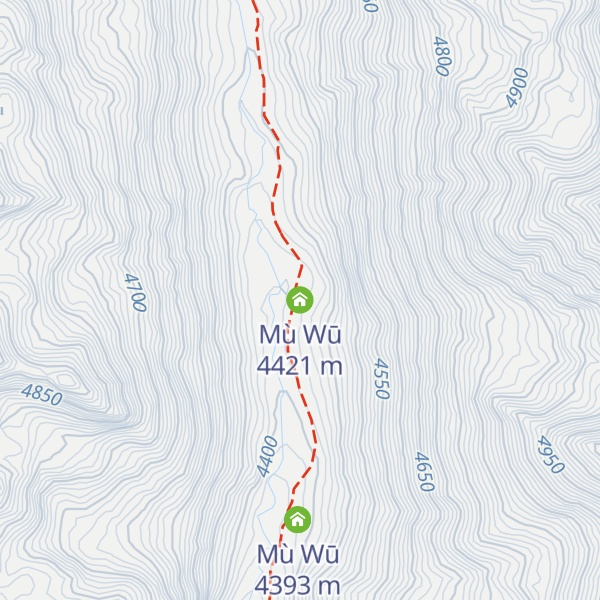 Map of Mù Wū
