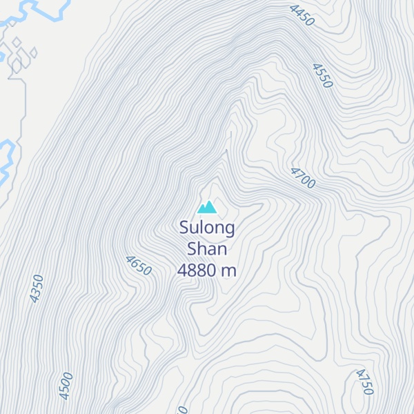 Map of Sulong Shan