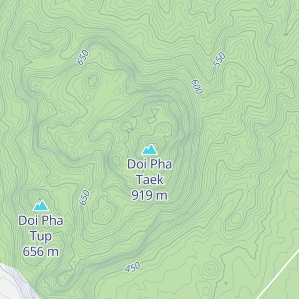 Map of Doi Pha Taek