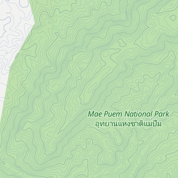 Map of Doi Pui