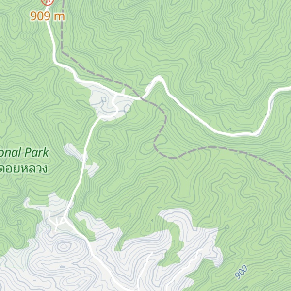 Map of Doi Makhom