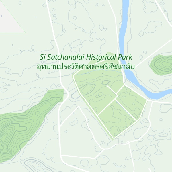Map of Khao Suwan Khiri