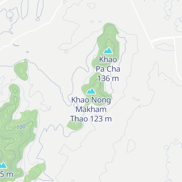 Map of Khao Nong Makham Thao