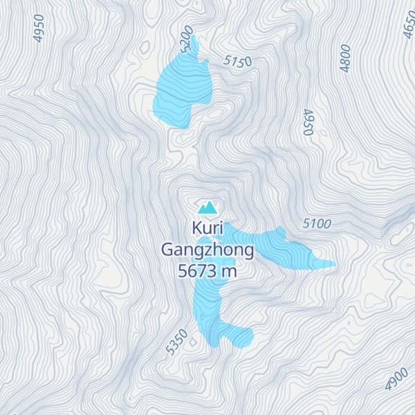 Map of Kuri Gangzhong