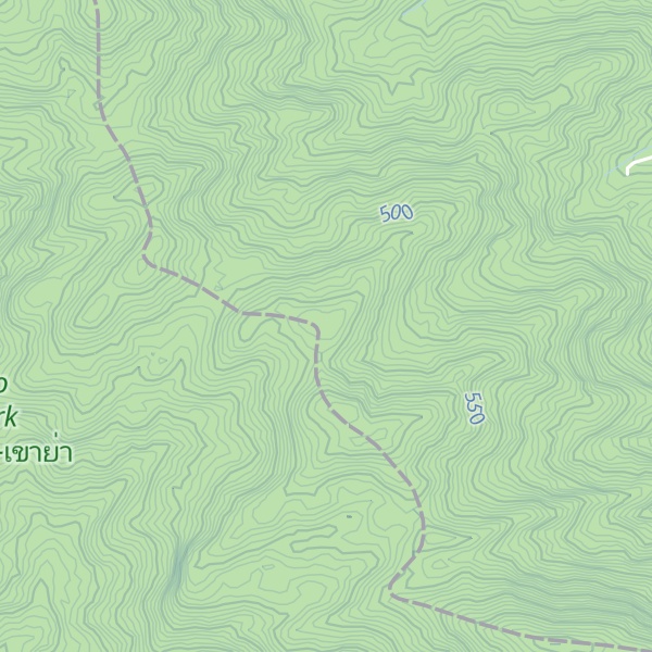 Map of Khuan Hin Kling
