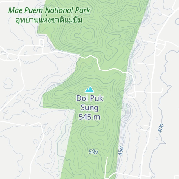 Map of Doi Puk Sung