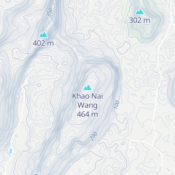 Map of Khao Nai Wang