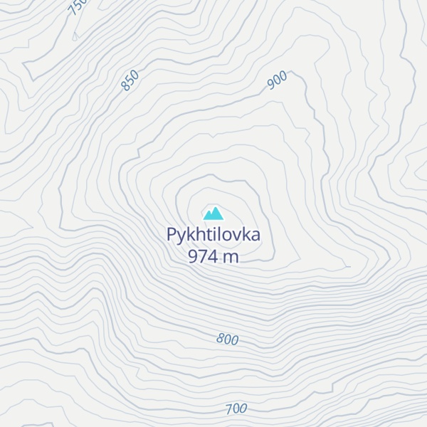Map of Pykhtilovka