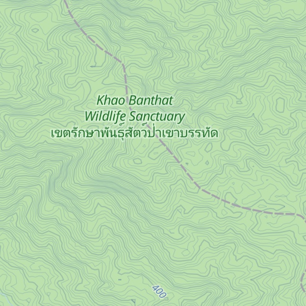 Map of Khao Nam Plio