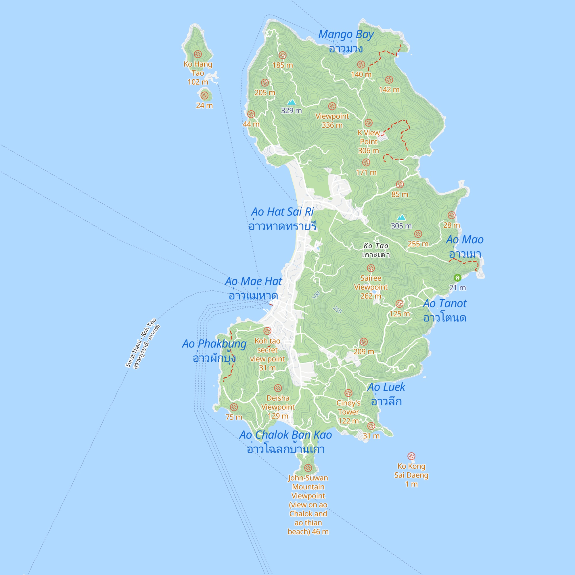DPM Diving map