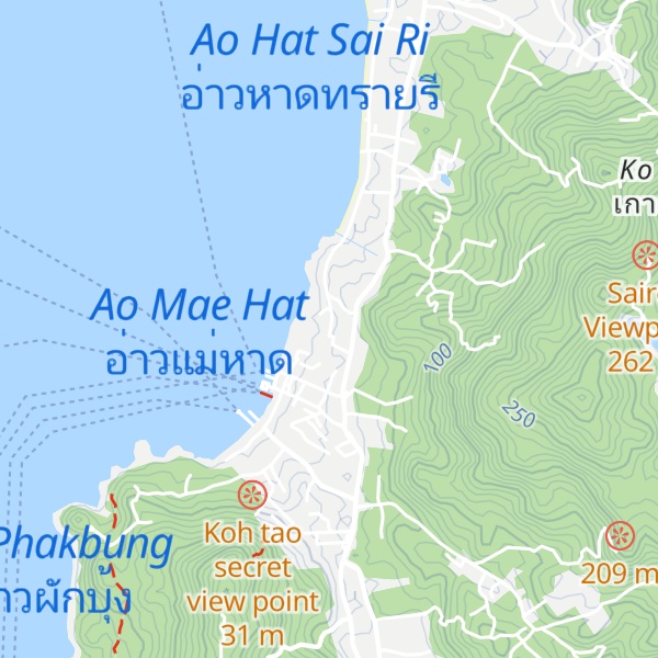 Map of DPM Diving