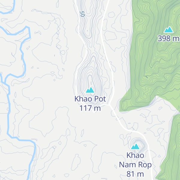 Map of Khao Pot