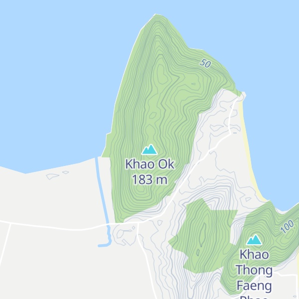 Map of Khao Ok