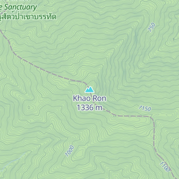 Map of Khao Ron