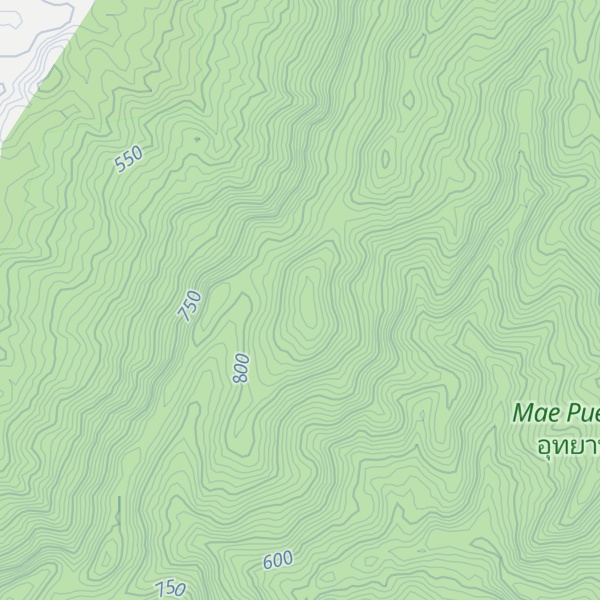 Map of Doi Kongkhao