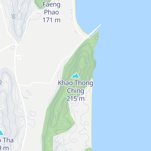 Map of Khao Thong Ching