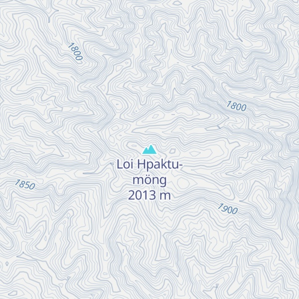 Map of Loi Hpaktu-möng
