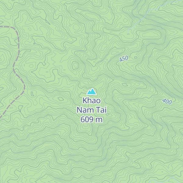 Map of Khao Nam Tai