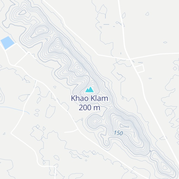 Map of Khao Klam