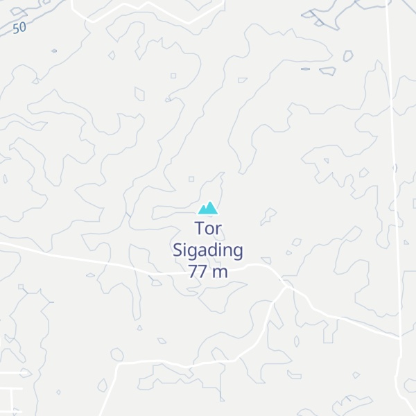 Map of Tor Sigading