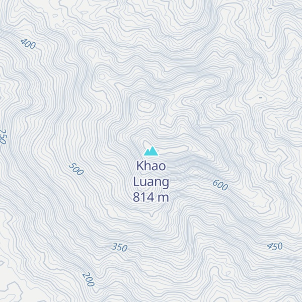Map of Khao Luang