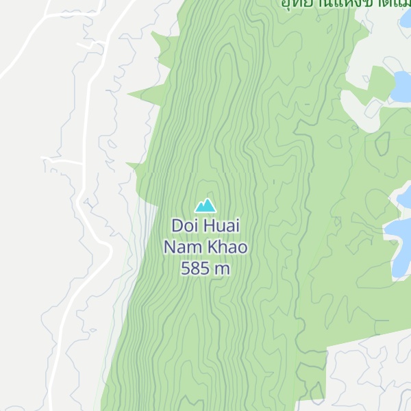 Map of Doi Huai Nam Khao