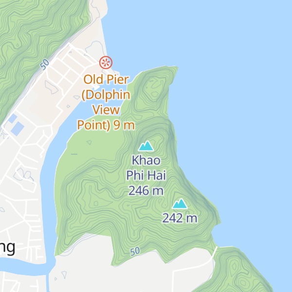 Map of Khao Phi Hai