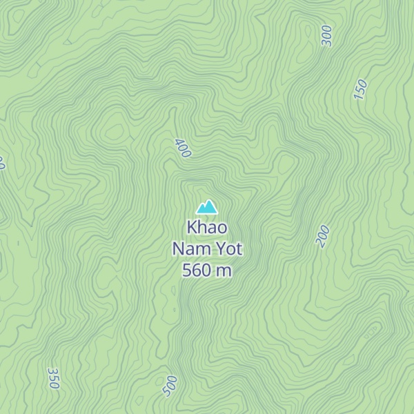 Map of Khao Nam Yot