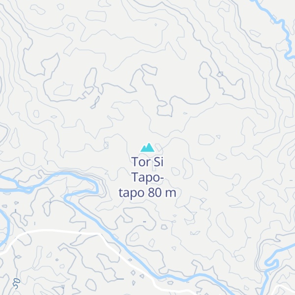 Map of Tor Si Tapo-tapo