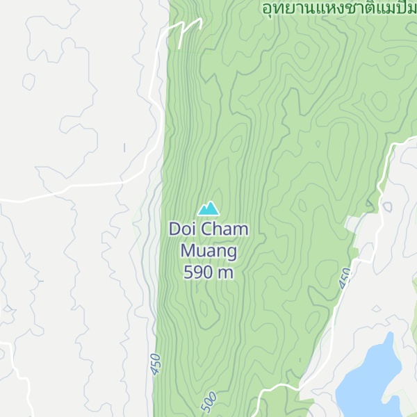 Map of Doi Cham Muang