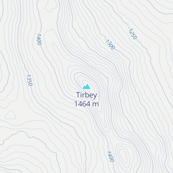 Map of Tirbey