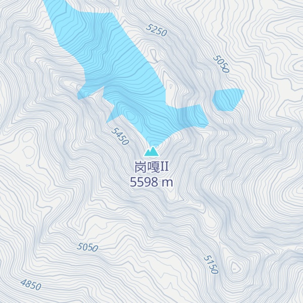 Map of 岗嘎II