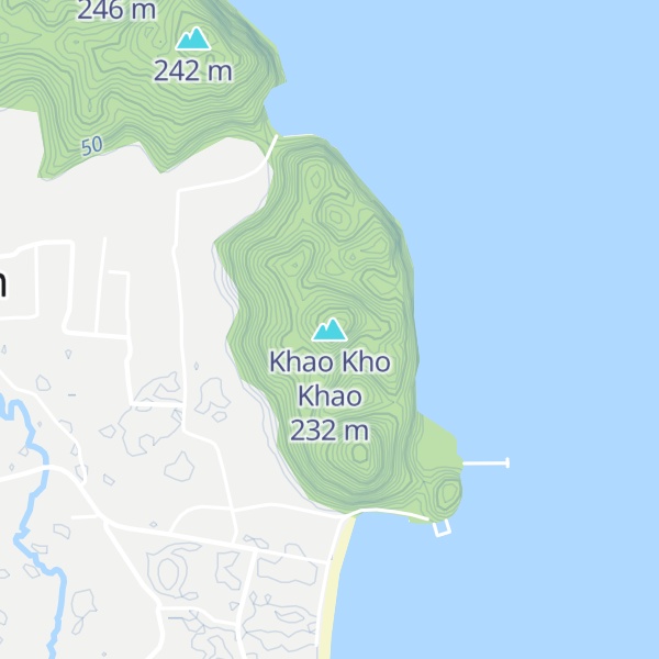 Map of Khao Kho Khao