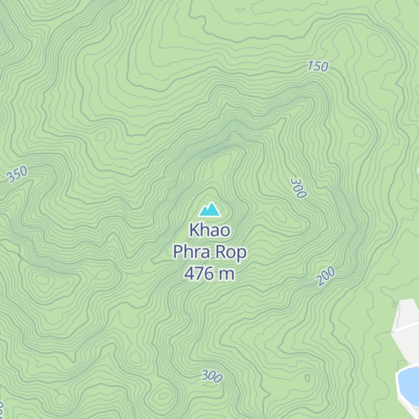 Map of Khao Phra Rop