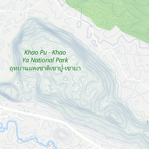 Map of Khao Ban Na