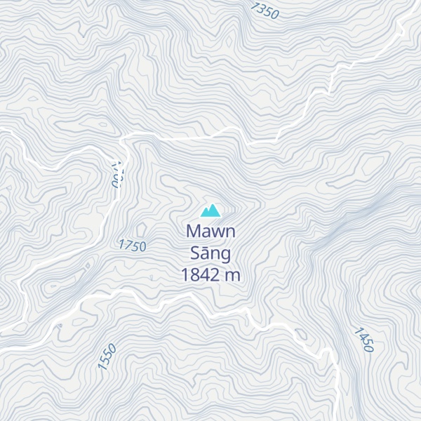 Map of Mawn Sāng