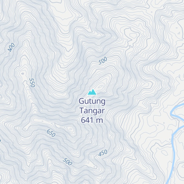 Map of Gutung Tangar