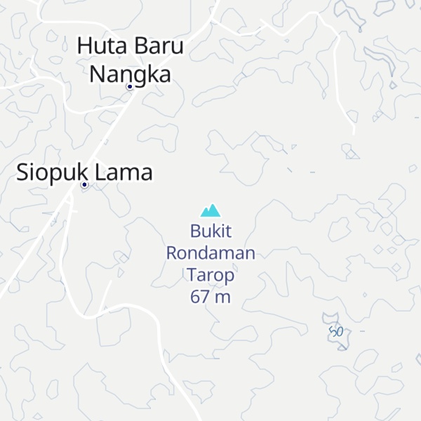 Map of Bukit Rondaman Tarop