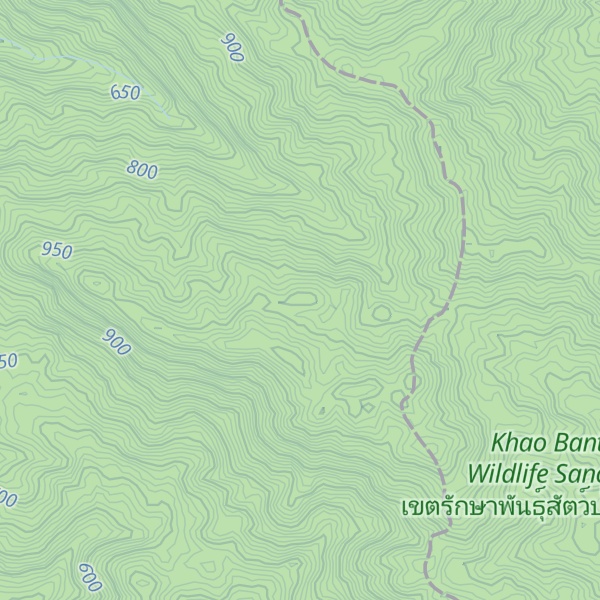 Map of Khao Luang
