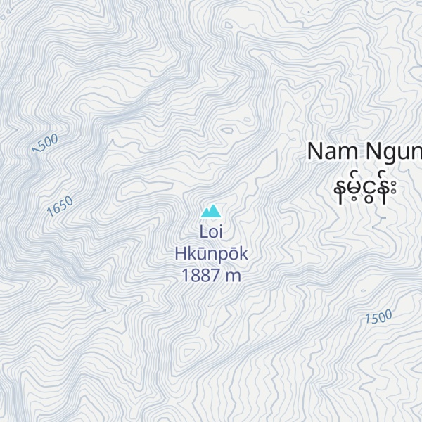 Map of Loi Hkūnpōk