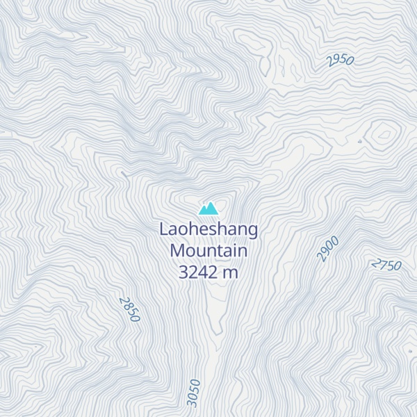 Map of Laoheshang Mountain
