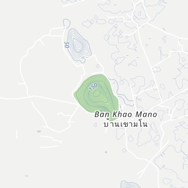 Map of Khao Mano
